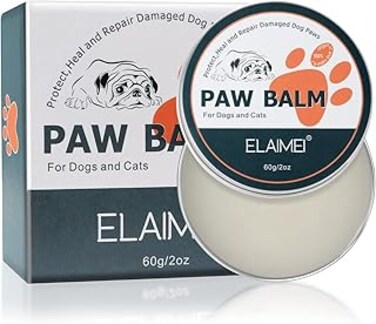 FDTY Paw Care Cream Pet Foot Paw Balm Dogs &amp; Cats Moisturizing Cream Moisturiser For Pets Dry And Cracked Skin, Care For Itchy Feet Pads, All Season Pet Paw Protection Cream for Dry, Cracked