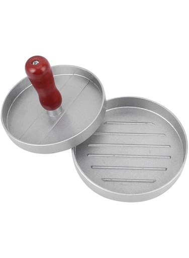 LIKJ Kitchen Tools, Non‑Stick Hygienic Durable Aluminum Alloy Meat Press Mold, Safe for Burger Shop Home