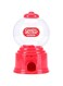 Bolivia's Candy Vending Machine, Mini Candy Dispenser with Easy Twist-Off Refil, Gumball Machine with Twist the Button, Vending Machine can be Used as Filled with Candy, Piggy Bank Ect (red)