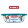Pyrex Cook&amp;Store 1.1L Round Roaster with Lid for Versatile Cooking and Storing