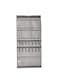 Whitmor Hanging Jewelry Organizer File Crosshatch Gray, One Size