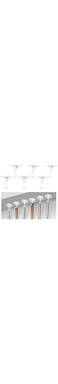 BPB Powerful Adhesive Ceiling Hooks, 6-Hooks,[Damage Free] [No Drilling] Wall Ceiling Mounted Hooks Shower Hooks for Hanging Small Plants Towel Coat Bag, Organize for Bathroom, Bedroom, Kitchen