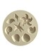 Conch Sea Shells Chocolate Cake Mold Beige 10x10x5cm