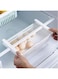 Inditradition Expandable Hanging Fridge Tray, Refrigerator Food Storage Organizer (16-24 Cm Stretchable) (Pack of 6)