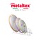 Metaltex Pot Lid &amp; Tray Holder &ndash; 6 Slot Kitchen Organizer for Lids, Cutting Boards &amp; Baking Trays &ndash; Iron Wire with LDPE Coating