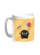 Cartoon Drawing - The Joy Of Eid Printed Coffee Mug White 11ounce