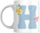 Floral Butterfly Alphabet Coffee Mug, Select Your Alphabet Letter, Gift for Women (H)