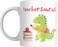 Fun Teachersaurus Dino Coffee Mug, Gift for Teacher, Teacher's Day, Educator, Tutor, Teaching Assistant, Principal, Man, Woman