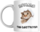 Funny Cat Beware The Destroyer Coffee Mug, 11oz, for Cat Lovers