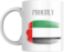 Proudly Emirati UAE National Day Coffee Mug, 11oz, United Arab Emirates Flag