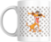 Cute and Crazy Dog Paw Prints Coffee Mug, 11oz White Ceramic, Gift for Dog Lovers, Paw Pals