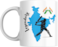 Legendary Indian Cricket Coffee Mug with Indian Map and Flag, Gift for Indian Cricket Lovers, All Ages, Men and Women