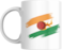 India Cricket Fireball Coffee Mug, 11oz, Gift for Indian Cricket Fan; Father's Day; Birthday; Friend; Coach; Cricketer
