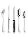 Joyfair 16 Piece Cutlery Sets + 4 Piece Steak Knives, Stainless Steel 20 Piece Silverware Flatware Set with Fork Knife Spoon, Service for 4,Home/Camping/Party, Mirror Finished &amp; Dishwasher Safe