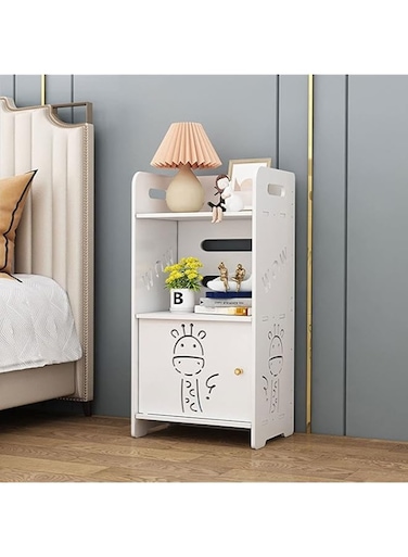 Kutis Versatile Elegance Multi-Purpose Floor Standing Bedroom Home Furniture Cabinet Rack - Streamlining Your Space with Stylish Efficiency and Functionality 25 x 18 x 50 cm