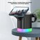 SEEKEN 3 IN 1 Magpower Charging Station   3-in-1 Wireless Charging Dock   Magnetic Charger   Wireless Charger   Multi-Device Charger   Premium Design.