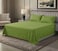 3&acirc;&euro;&lsquo;Piece Premium Microfiber Bed Sheet Set &acirc;&euro;&ldquo; Double Size Flat Sheet (230x255 cm) with 2 Pillowcases (50x75 cm) &acirc;&euro;&ldquo; Ultra&acirc;&euro;&lsquo;Soft, Breathable, Wrinkle&acirc;&euro;&lsquo;Resistant Fabric &acirc;&euro;&ldquo; Perfect for Home &amp; Hotel Use, Olive