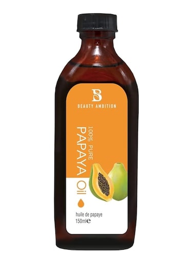 Beauty Ambition, Papaya Oil for Wrinkle Reduction &amp; Acne Control, 150ml
