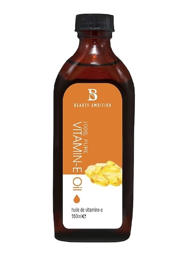 Beauty Ambition, Vitamin E Oil for Skin Nourishment &amp; Wrinkle Reduction, 150ml