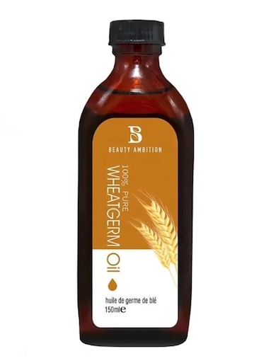 Beauty Ambition, Wheatgerm Oil for Skin Repair &amp; Hair Fall Prevention, 150ml