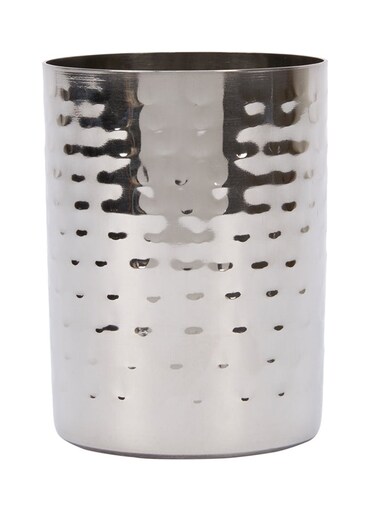 Box Hammered Tumbler 400 ml Silver
