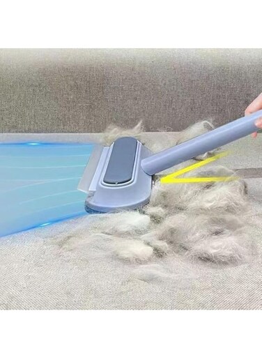 Pet Hair Cleaning Tool -4-in-1 Furniture Hair Removal Brush - Cat and Dog Hair Cleaner - Sofa/Carpet/Bed/Clothing Hair Cleaner - Multi functional Wet and Dry Cleaning Brush