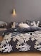 Home King size duvet cover set lovely flowers design.