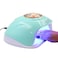 Global Fashion 2-in-1 UV/LED Nail Dryer Lamp &ndash; 268W, Professional Gel, Acrylic &amp; Polygel Dryer, Fast Curing, Smart Sensor, Flexible Timer, Painless &amp; Gentle &ndash; SUN S8 Pro (Green)