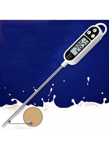 Food Thermometer &acirc;&euro;&ldquo; Instant Read Kitchen Probe Thermometer with Stainless Steel Sensor (-50&Acirc;&deg;C to 300&Acirc;&deg;C)