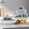 LocknLock Classic Plus Rectangle Food Container 420ml (PACK of 2) &ndash; Mint, Airtight Leakproof, BPA-Free, Microwave &amp; Freezer Safe