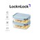 LocknLock Classic Plus Rectangle Food Container 420ml (PACK of 2) &ndash; Mint, Airtight Leakproof, BPA-Free, Microwave &amp; Freezer Safe