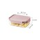 LocknLock Classic Plus Rectangle Food Container 420ml (PACK of 2) &ndash; Pink, Airtight Leakproof, BPA-Free, Microwave &amp; Freezer Safe