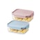 LocknLock Classic Plus Rectangle Food Container 420ml (PACK of 2) &ndash; Airtight Leakproof, BPA-Free, Microwave &amp; Freezer Safe