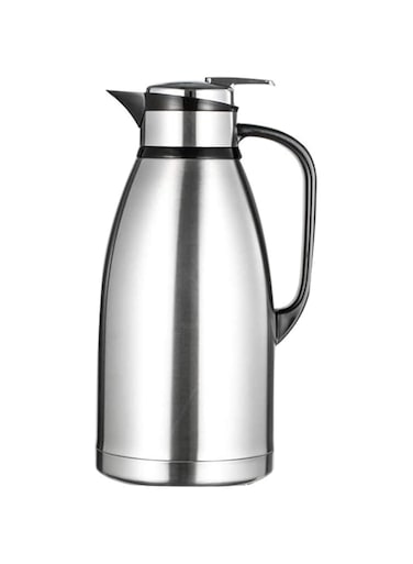 zhouye Stainless Steel Vacuum Jug, Coffee Carafe Coffee Maker Water Bottle Vacuum Double Wall Vacuum Jug Kettle, 3L