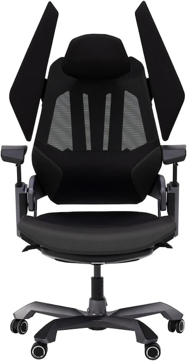 GamerTek Final Boss Gaming Chair - Black &amp; Grey