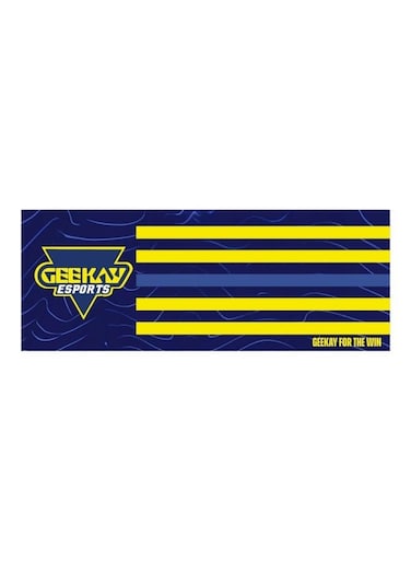 GamerTek Geekay Esports Stripe Desk Mat Mouse Pad