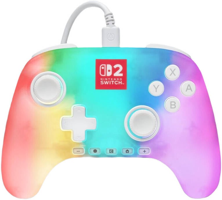 باور إيه Powera Advantage Wired Controller For Nintendo Switch 2 With Lumectra