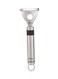 Eco Stainless Steel Y Shape Peeler Rubber Grip Peeler Silver/Black