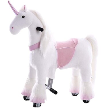 لعبة ركوب يونيكورن الوردية من توبيز للأطفال