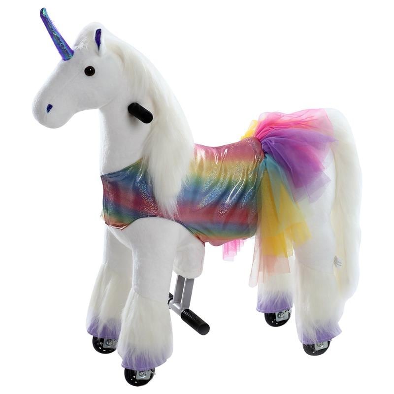 Buy TOBYS RAINBOW UNICORN RIDEAMAL RIDEON FOR KIDS Online