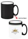 Color Changing Heat Sensitive Ceramic Mug, Image Revealed When HOT Liquid is Added! Positivity