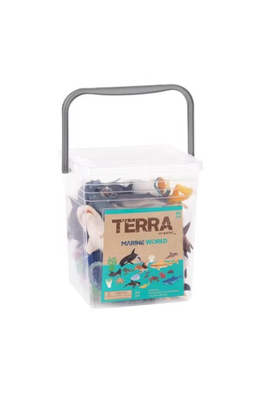 Terra Marine World In Bucket 60pcs AN2934Z