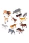 Terra 12-Pcs Wild Animals 4-8cm AN2879Z