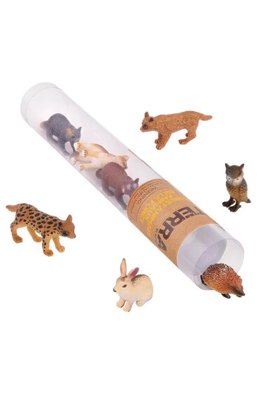 Terra 8-Pcs Forest Animals 4-9cm AN2880Z