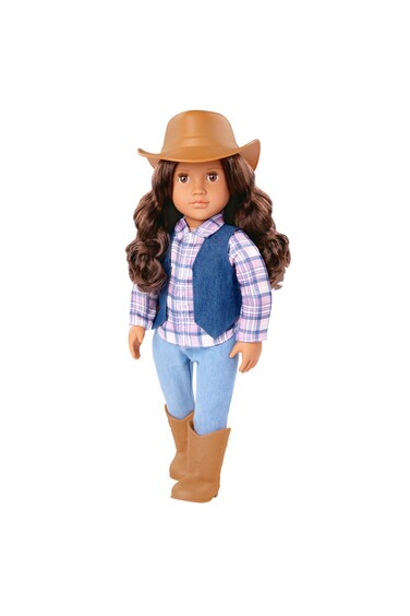 Our Generation Doll With Western Yellowstone Outfit Carolyn BD31704Z