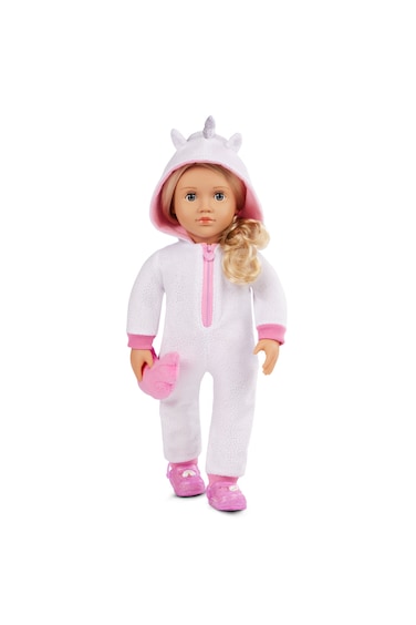 Our Generation Doll With Unicorn Pajama BD31719Z