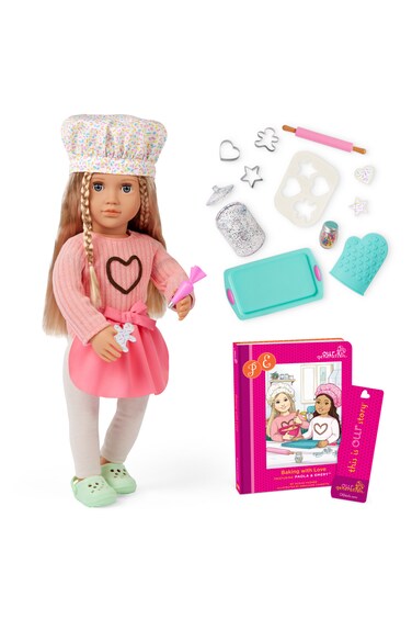 Our Generation Deluxe Baking Doll With Book, Emery BD31732Z