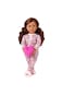 Our Generation Doll With Leopard Pajama &amp; Heart Pillow, Gracia BD31739Z