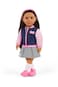 Our Generation Doll With School Outfit And Bomber Jacket BD31741Z