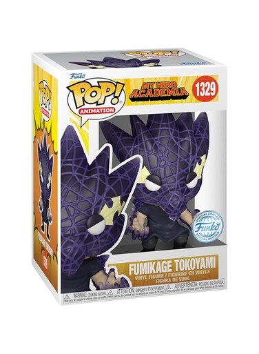 Funko Pop! Animation: My Hero Academia - Tokoyami (Black Abyss)(Exc), One Size